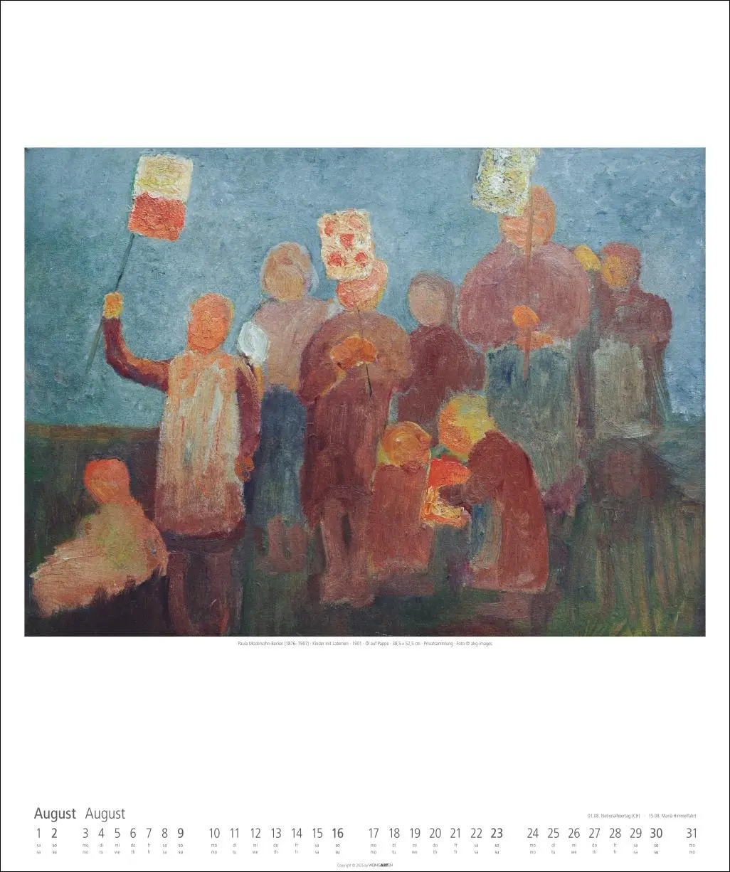 Bild: 9783839902783 | Paula Modersohn-Becker Kalender 2026 | Paula Modersohn-Becker | 14 S.