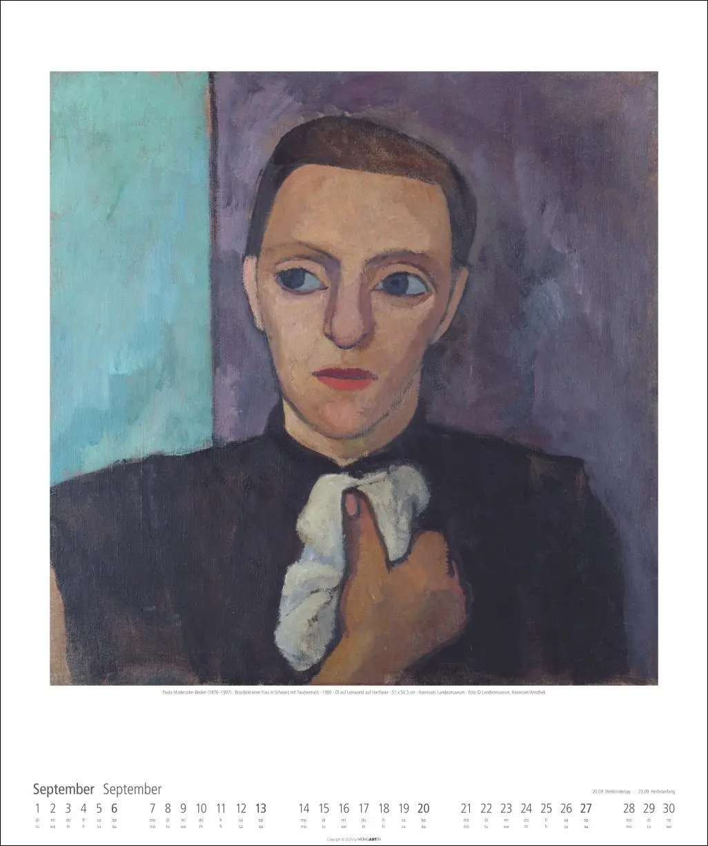 Bild: 9783839902783 | Paula Modersohn-Becker Kalender 2026 | Paula Modersohn-Becker | 14 S.