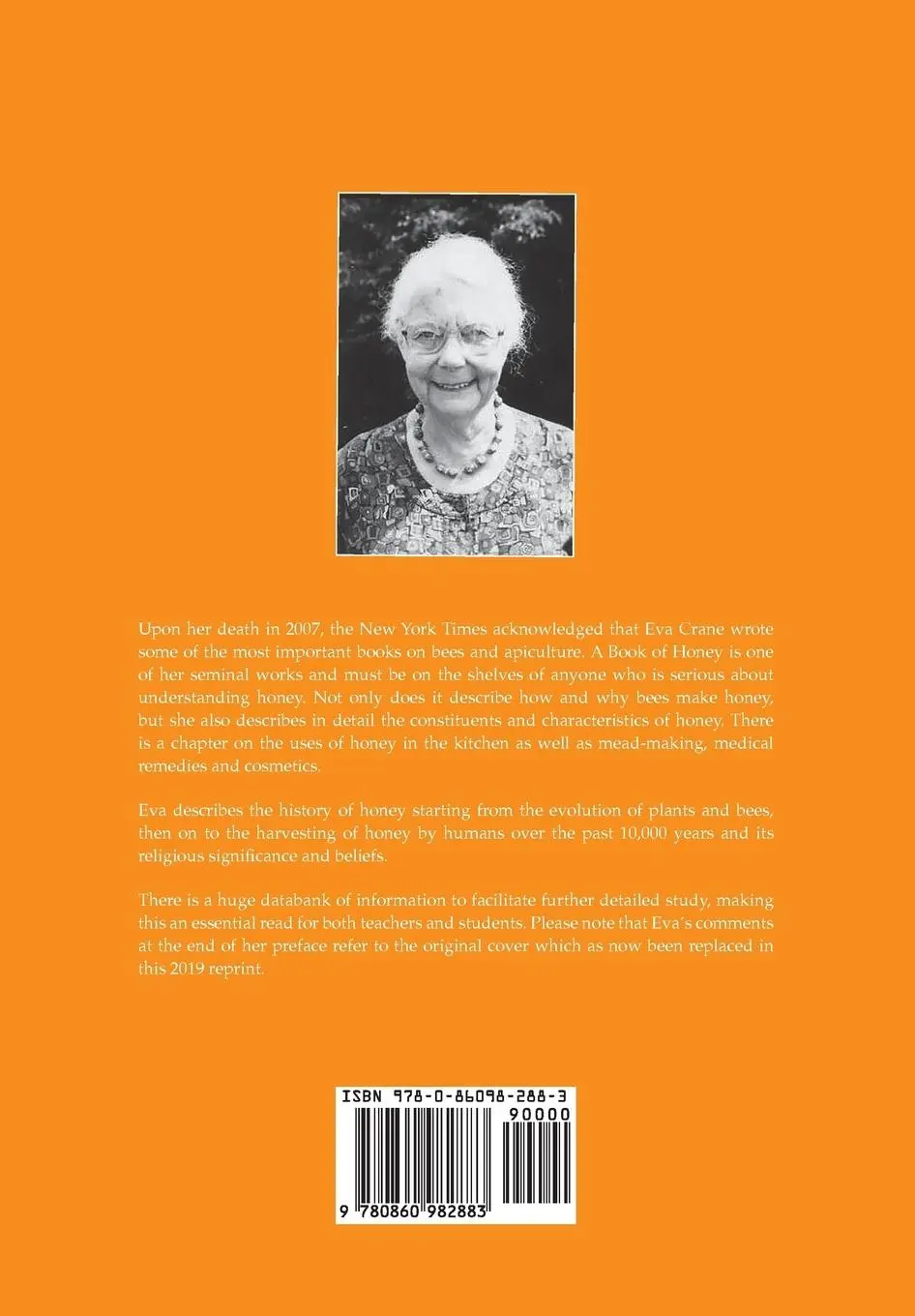 Rückseite: 9780860982883 | A BOOK OF HONEY | Eva Crane | Taschenbuch | Englisch | 2019
