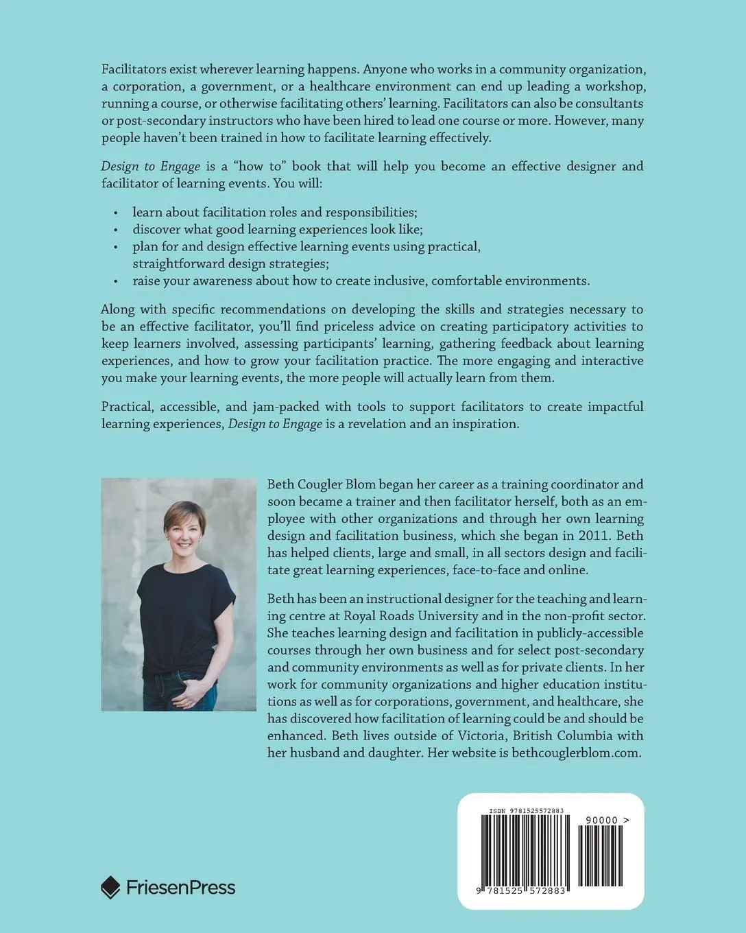 Rückseite: 9781525572883 | Design to Engage | Beth Cougler Blom | Taschenbuch | Englisch | 2021