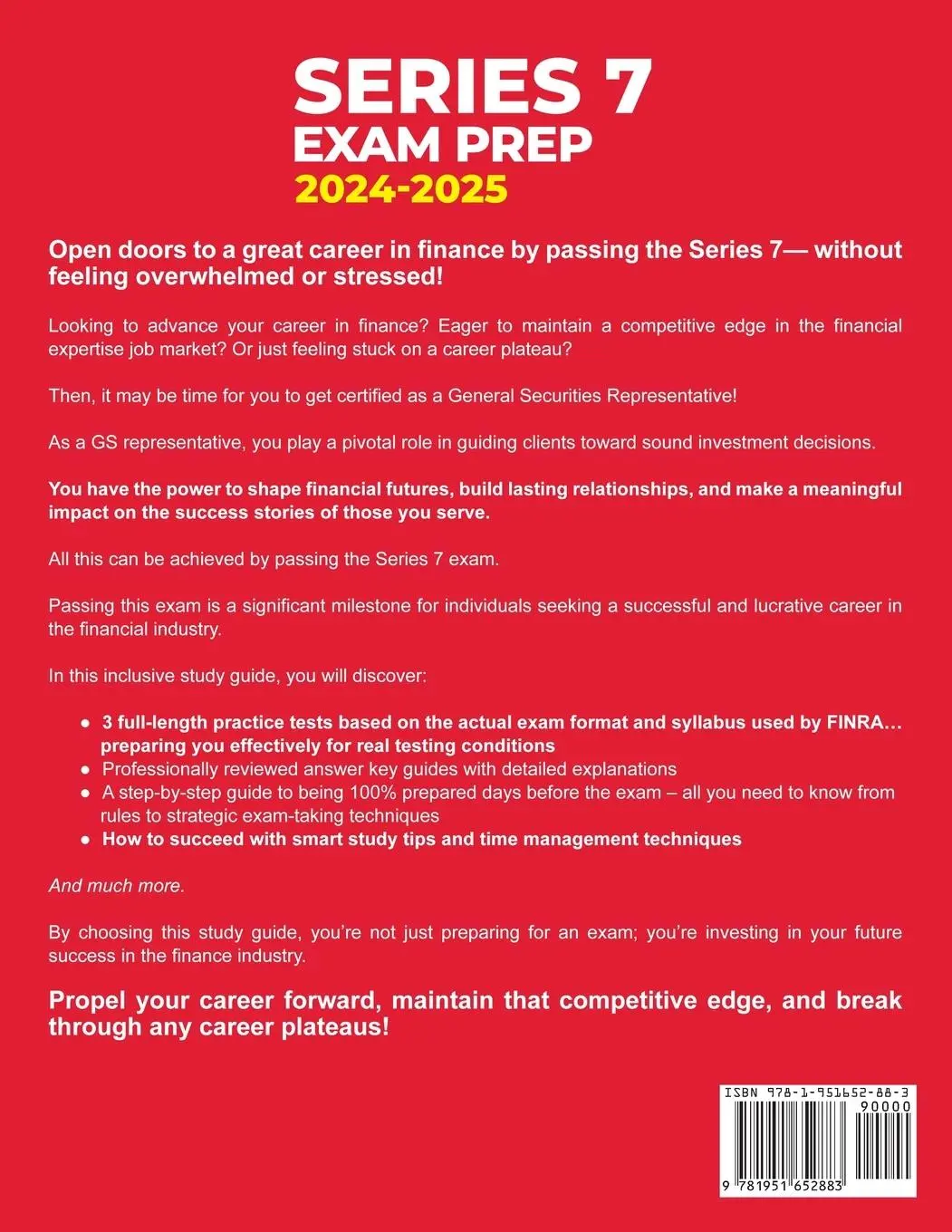 Rückseite: 9781951652883 | Series 7 Exam Prep 2024-2025 | Shawn Blake | Taschenbuch | Englisch