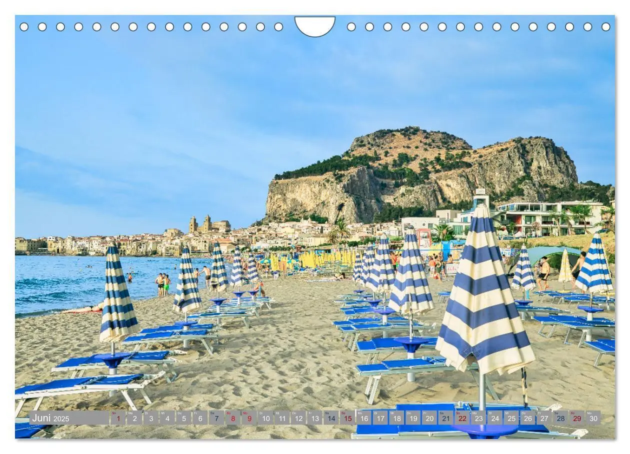 Bild: 9783435042883 | Sizilien - Von Palermo nach Cefalù (Wandkalender 2025 DIN A4 quer),...