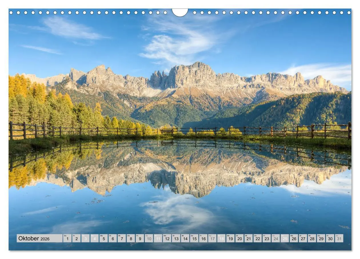 Bild: 9783457752883 | Wunderschöne Dolomiten (Wandkalender 2026 DIN A3 quer), CALVENDO...