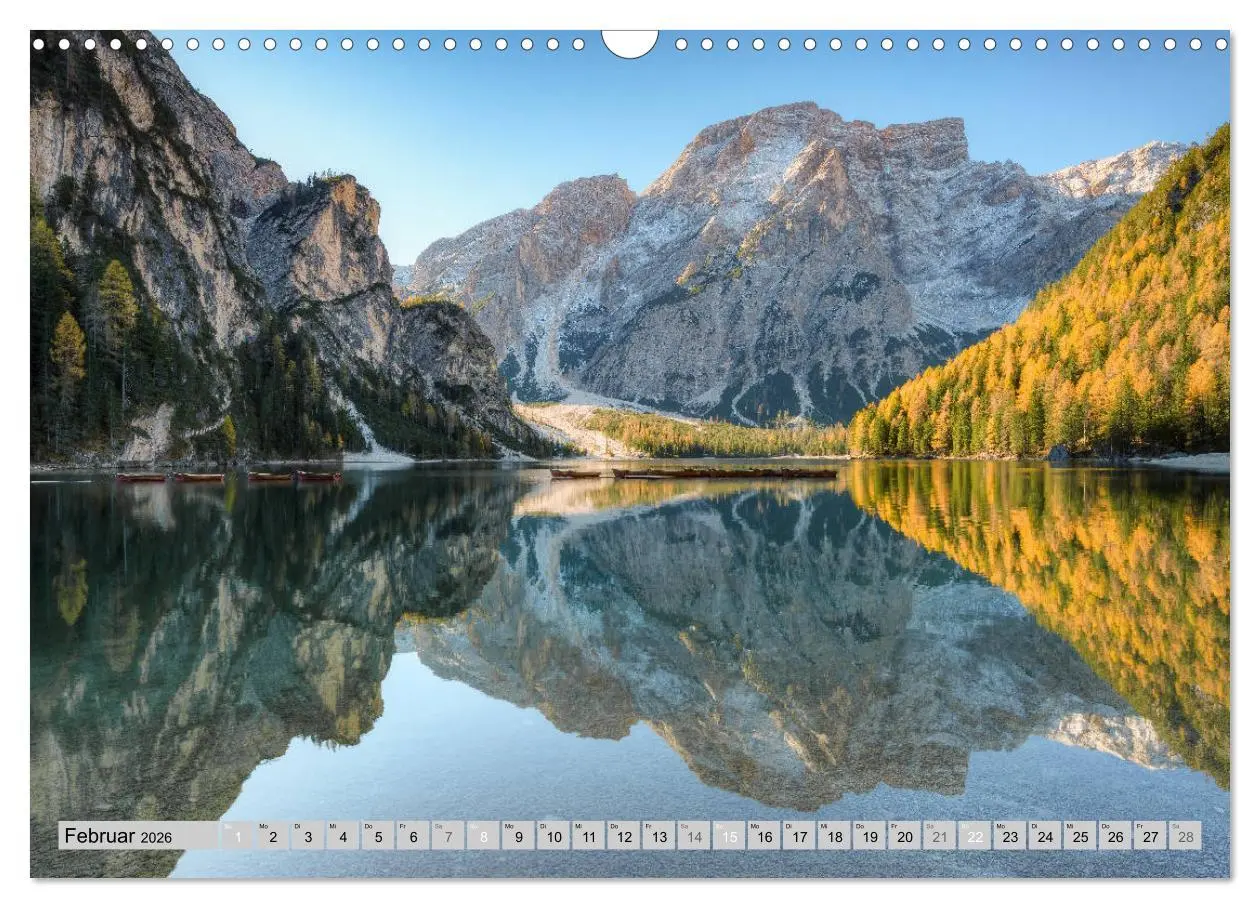 Bild: 9783457752883 | Wunderschöne Dolomiten (Wandkalender 2026 DIN A3 quer), CALVENDO...