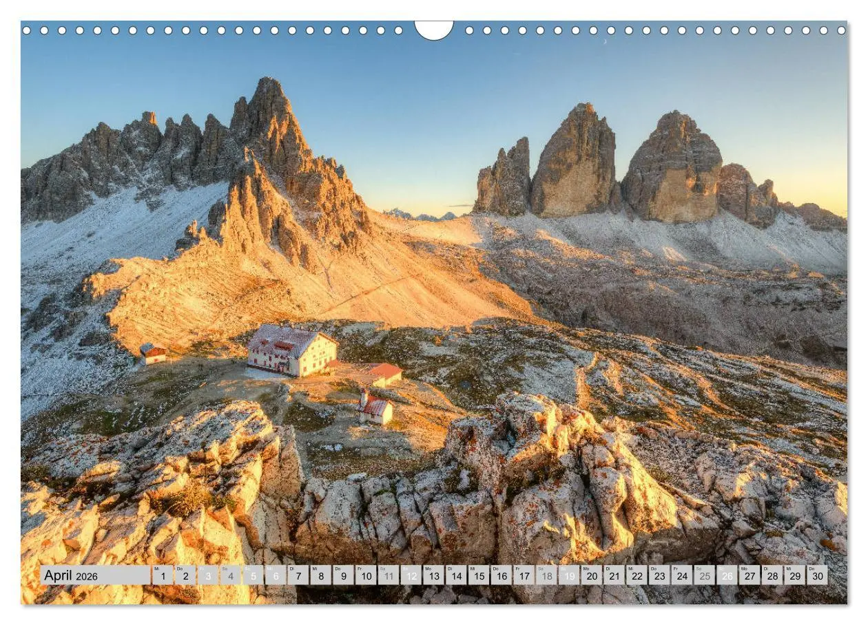 Bild: 9783457752883 | Wunderschöne Dolomiten (Wandkalender 2026 DIN A3 quer), CALVENDO...
