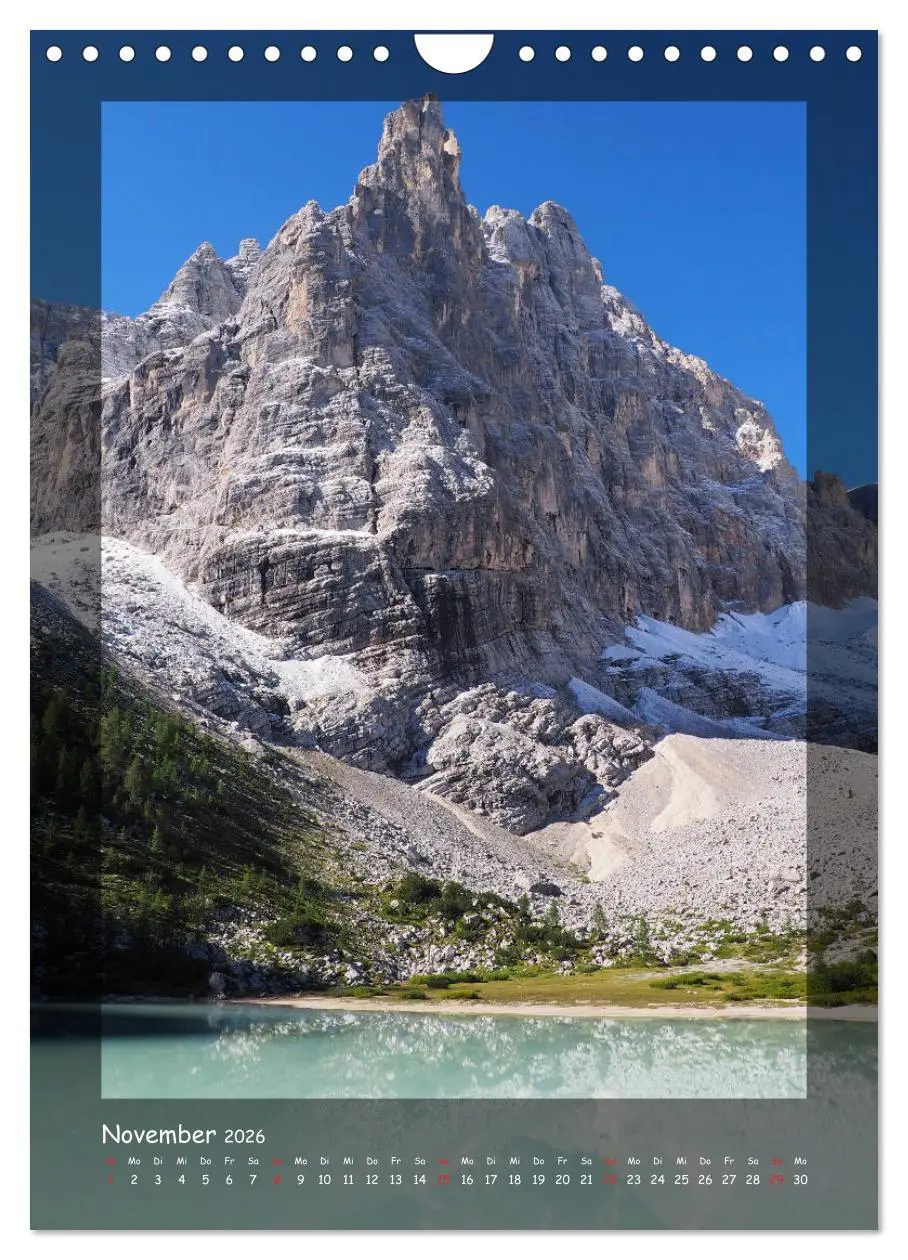 Bild: 9783516392883 | Bergwelten Wandkalender (Wandkalender 2026 DIN A4 hoch), CALVENDO...