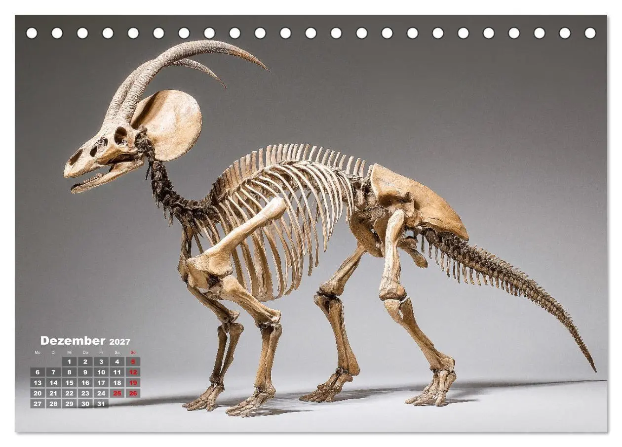Bild: 9783516912883 | Knochen der Giganten - Dinosaurier im Porträt (Tischkalender 2027...