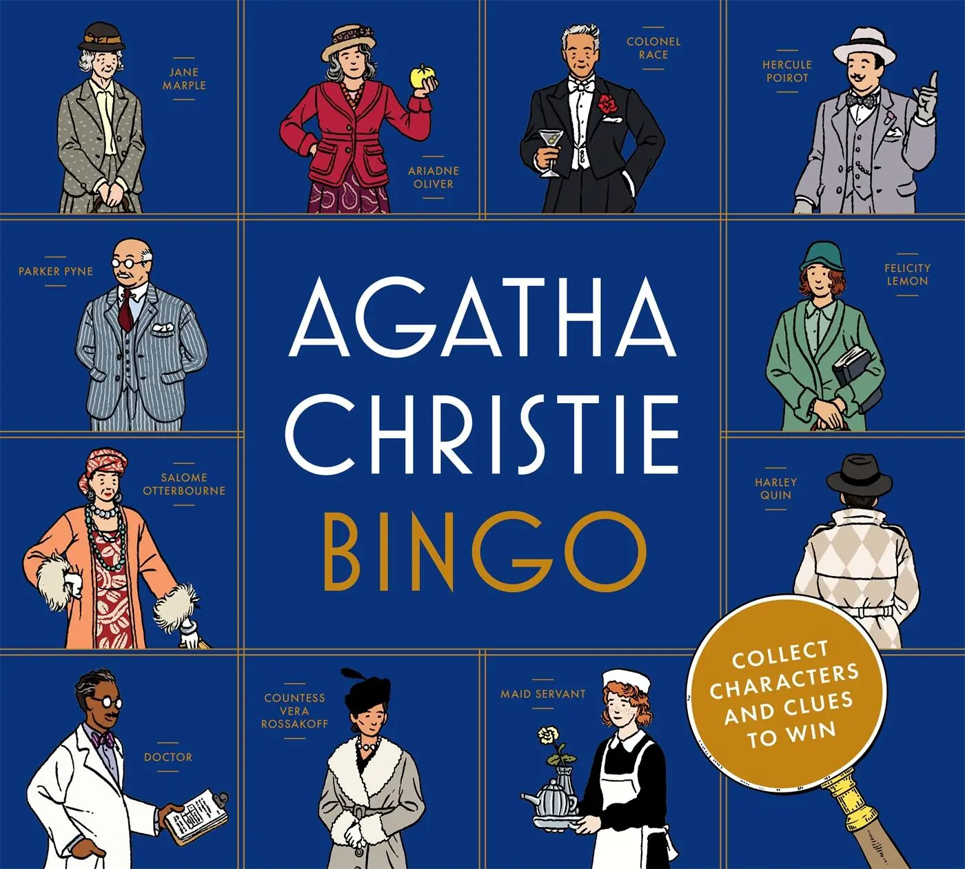 Cover: 9781399602983 | Agatha Christie Bingo | Agatha Christie Limited | Spiel | Brettspiel