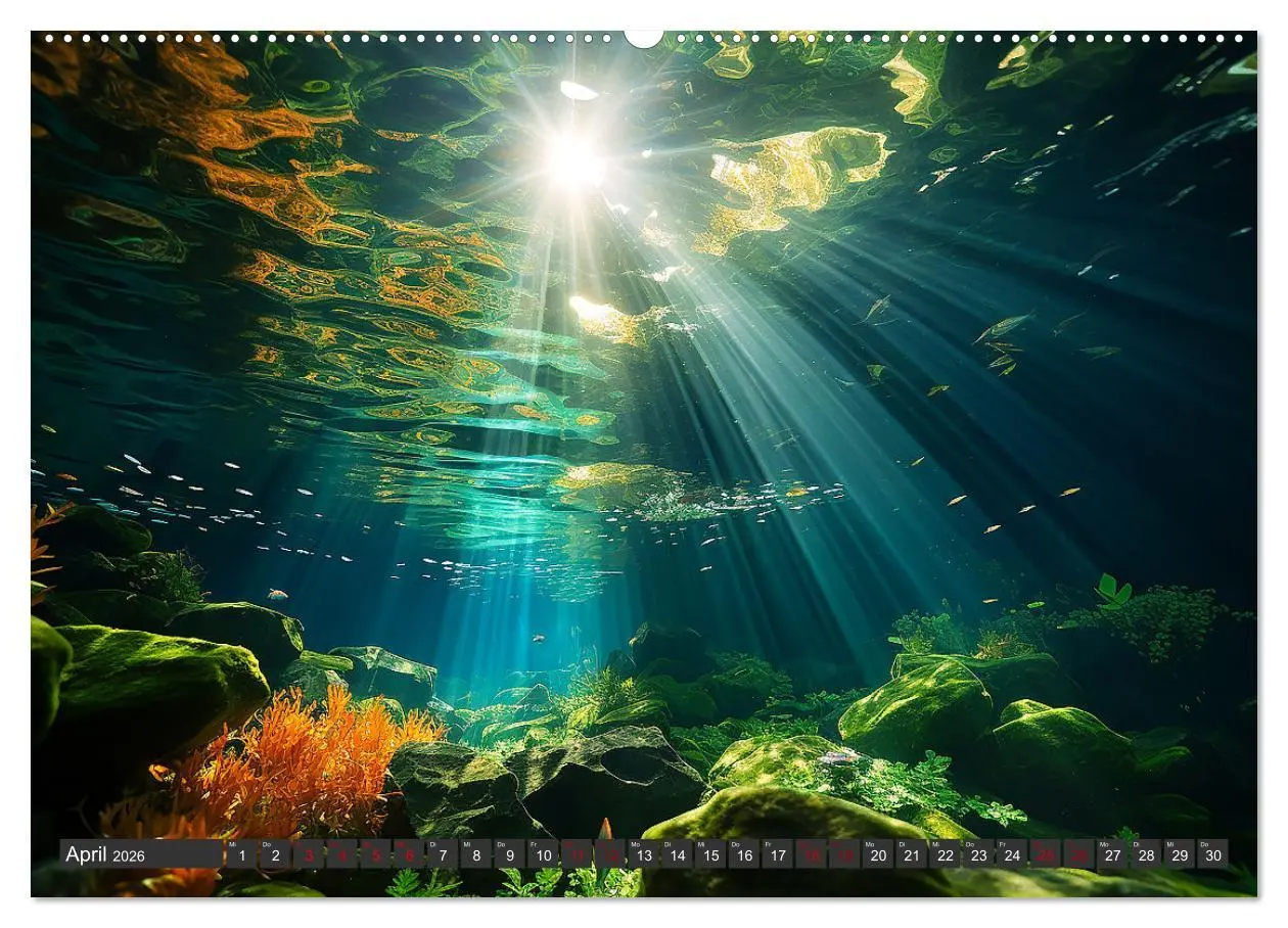Bild: 9783457502983 | Kalte klare Welt (Wandkalender 2026 DIN A2 quer), CALVENDO...