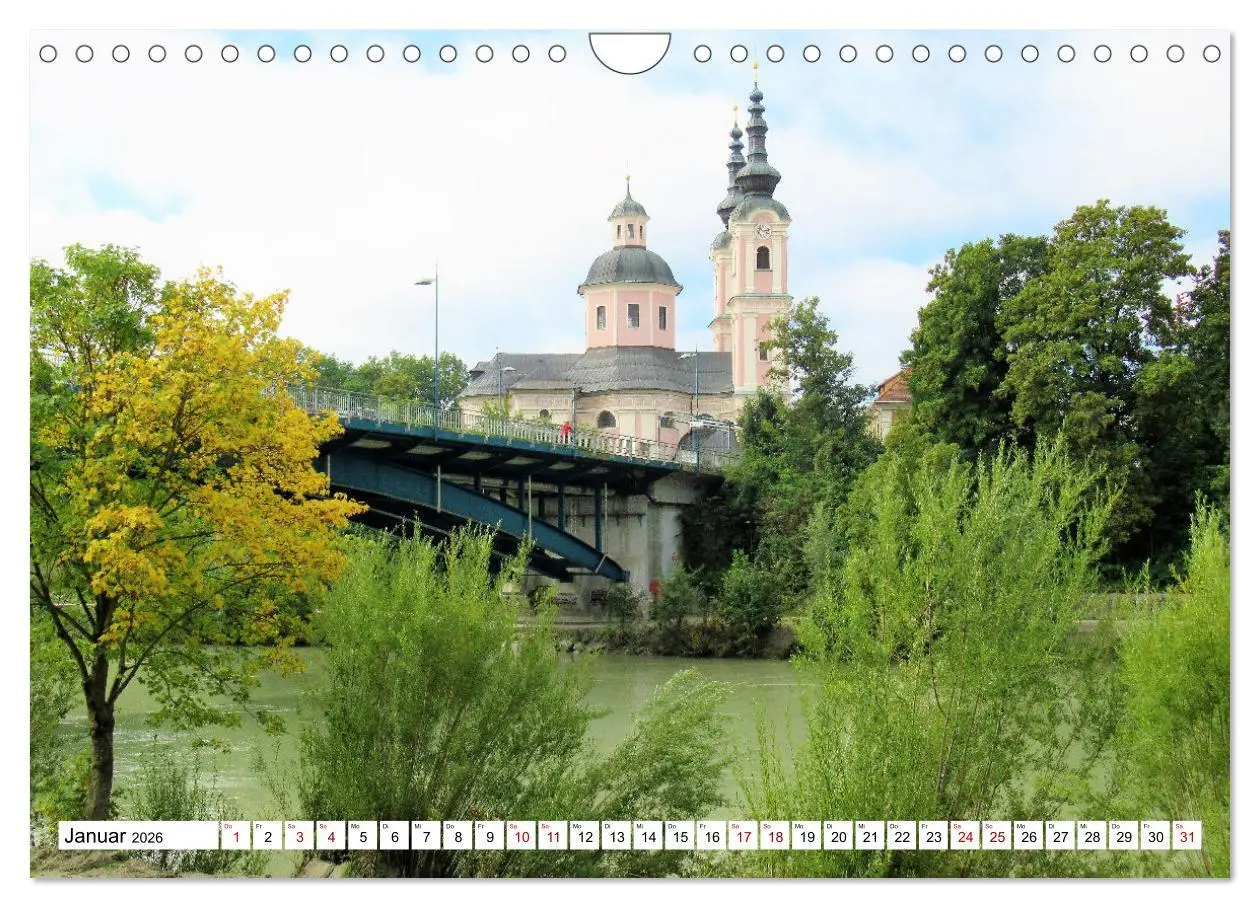 Bild: 9783457672983 | Villach und Weissensee - Stadt, Land, Berge und Seen (Wandkalender...