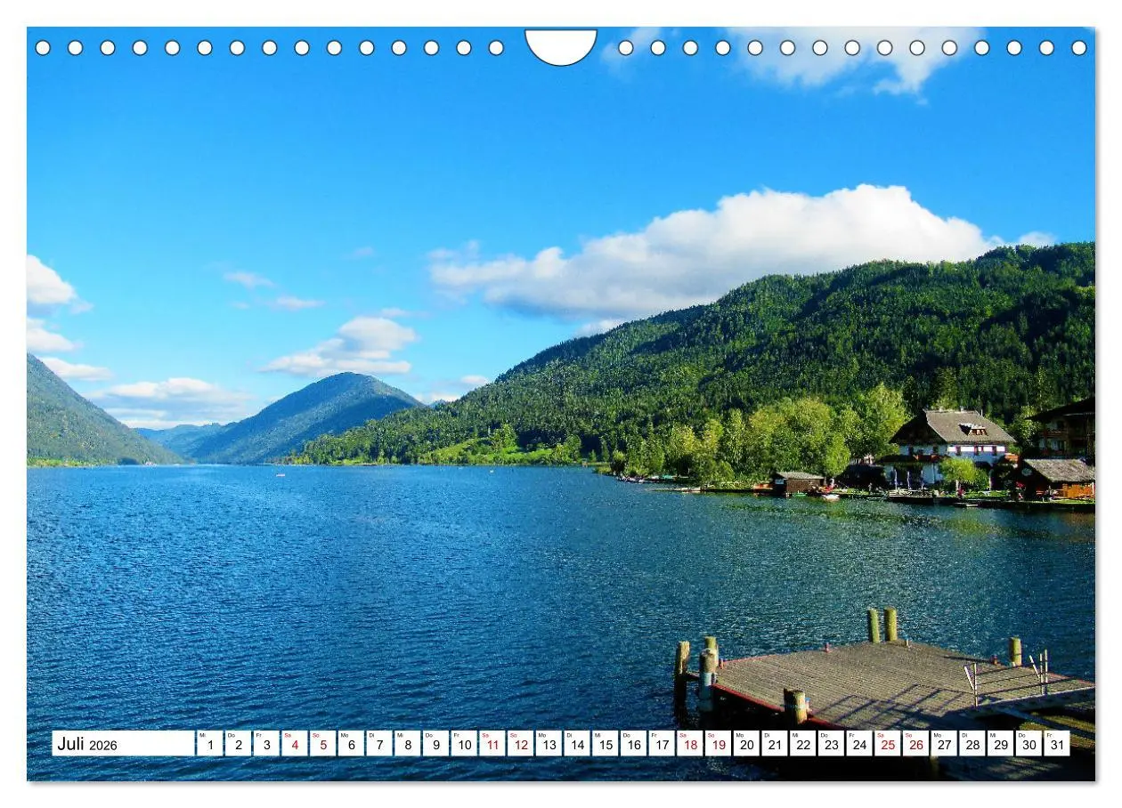 Bild: 9783457672983 | Villach und Weissensee - Stadt, Land, Berge und Seen (Wandkalender...