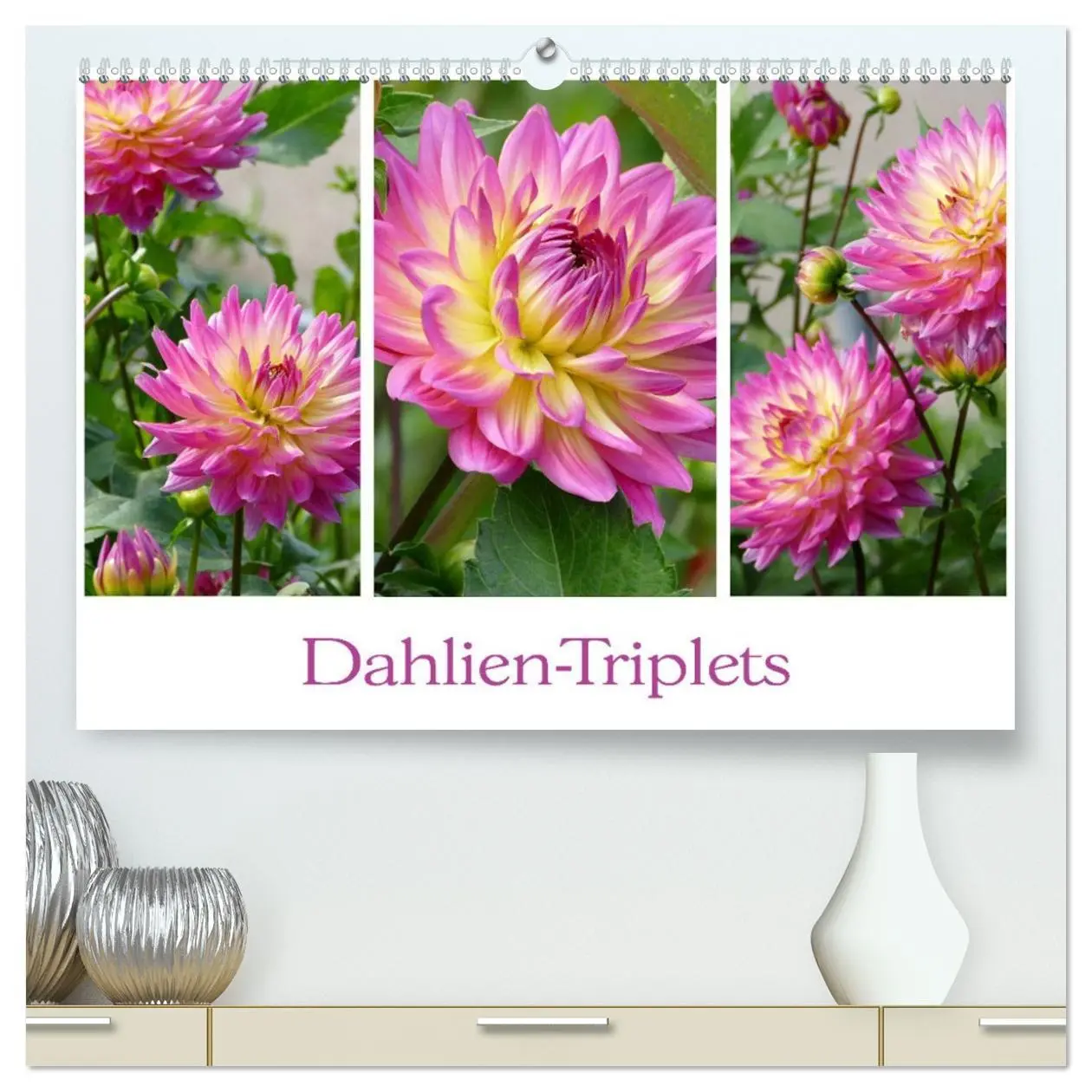 Cover: 9783457742983 | Dahlien-Triplets (hochwertiger Premium Wandkalender 2026 DIN A2...