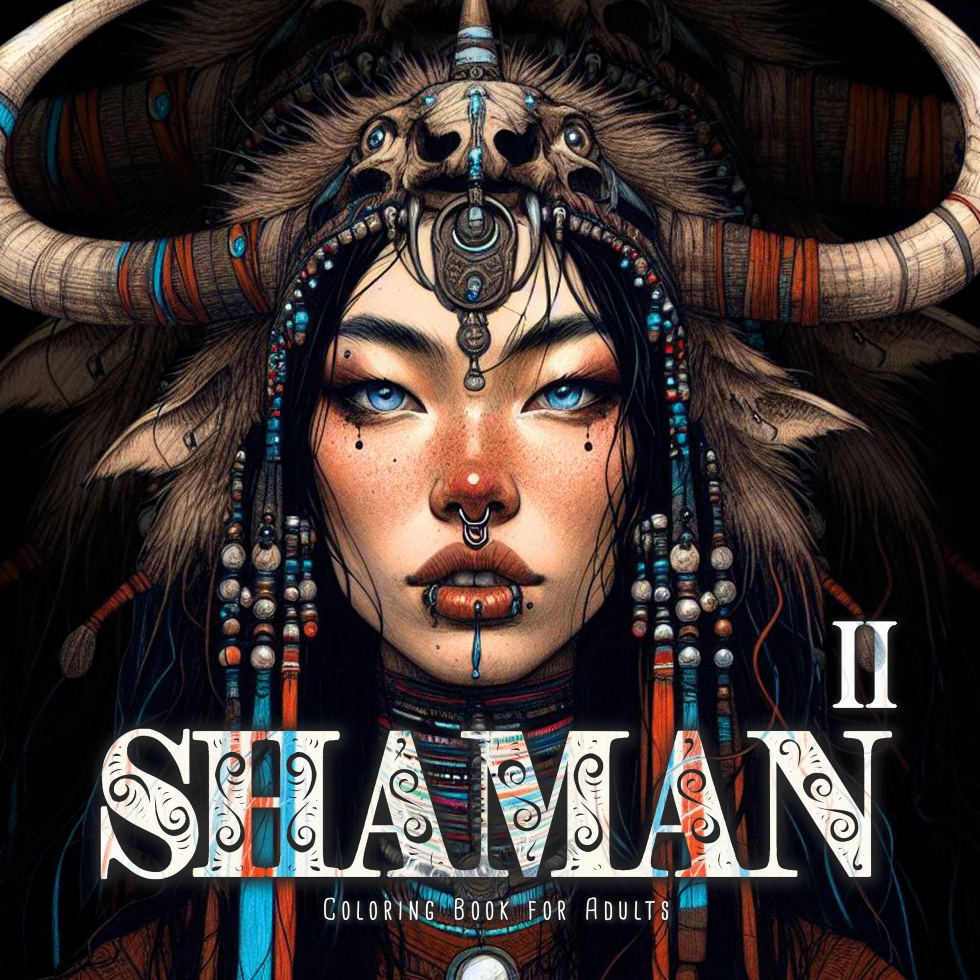 Cover: 9783758492983 | Shaman Coloring Book for Adults 2 | Monsoon Publishing | Taschenbuch