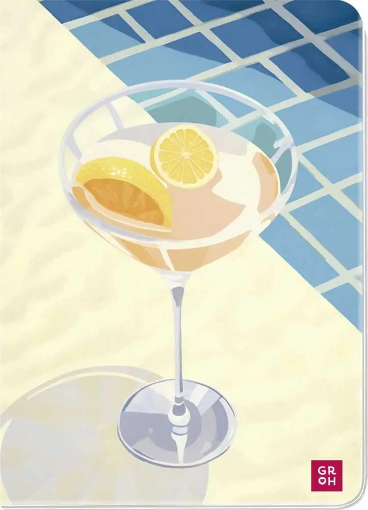 Cover: 4036442013083 | Notizheft Sonne Cocktail | Groh Verlag | Notizbuch/Blankobuch | 48 S.