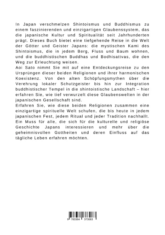 Bild: 9783384373083 | Die Götter Japans: Shinto und Buddhismus im Einklang | Aoi Sato | Buch