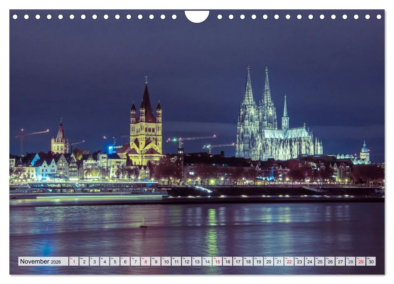 Bild: 9783457633083 | Kölsche Impressionen bei Tag und Nacht (Wandkalender 2026 DIN A4...