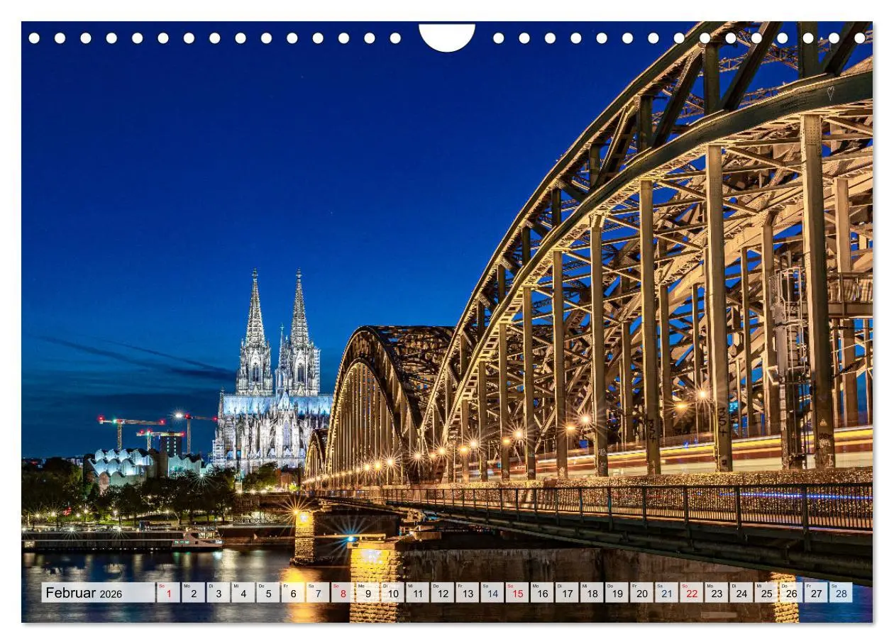 Bild: 9783457633083 | Kölsche Impressionen bei Tag und Nacht (Wandkalender 2026 DIN A4...