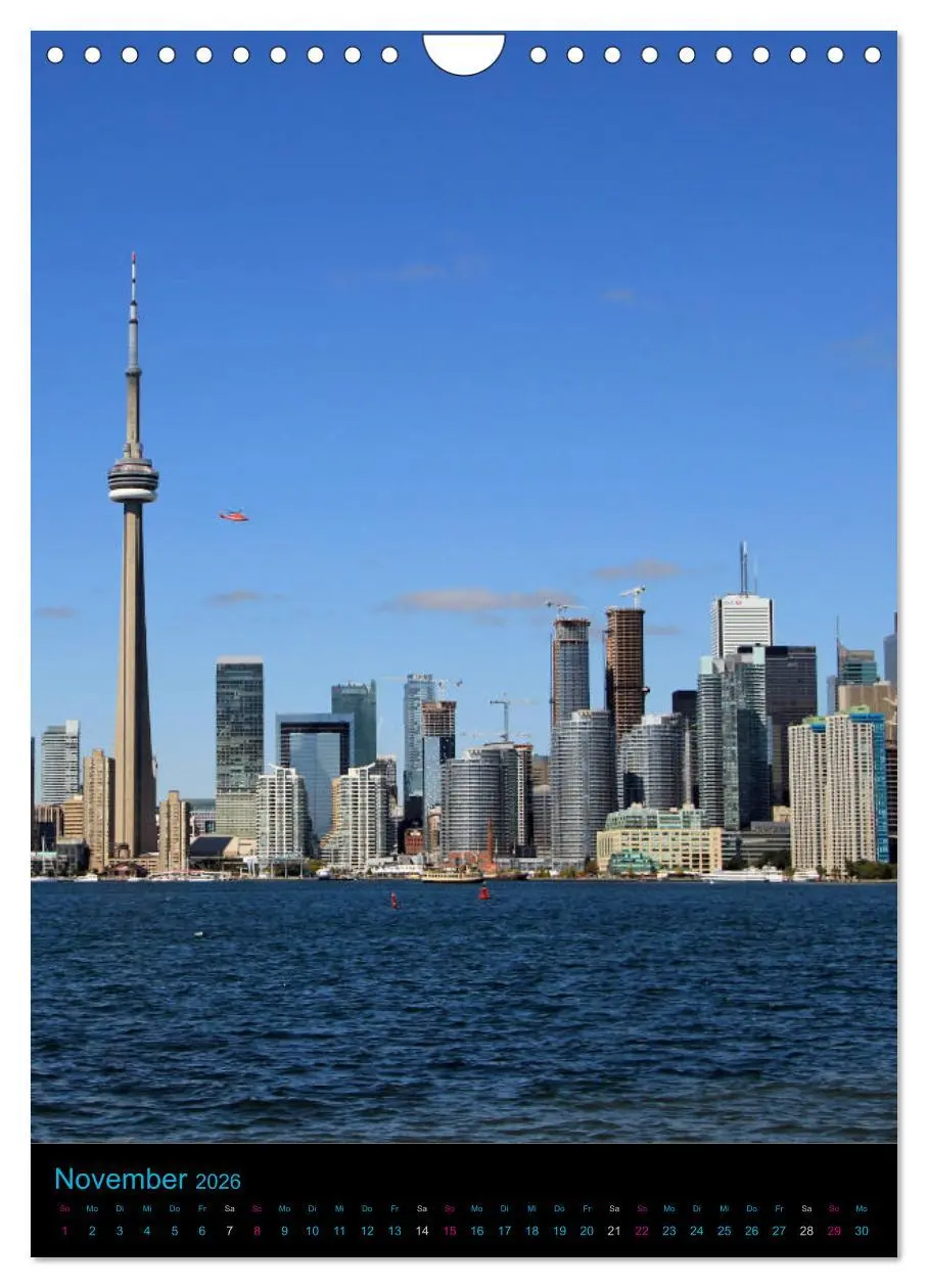 Bild: 9783516413083 | Toronto und Umgebung (Wandkalender 2026 DIN A4 hoch), CALVENDO...