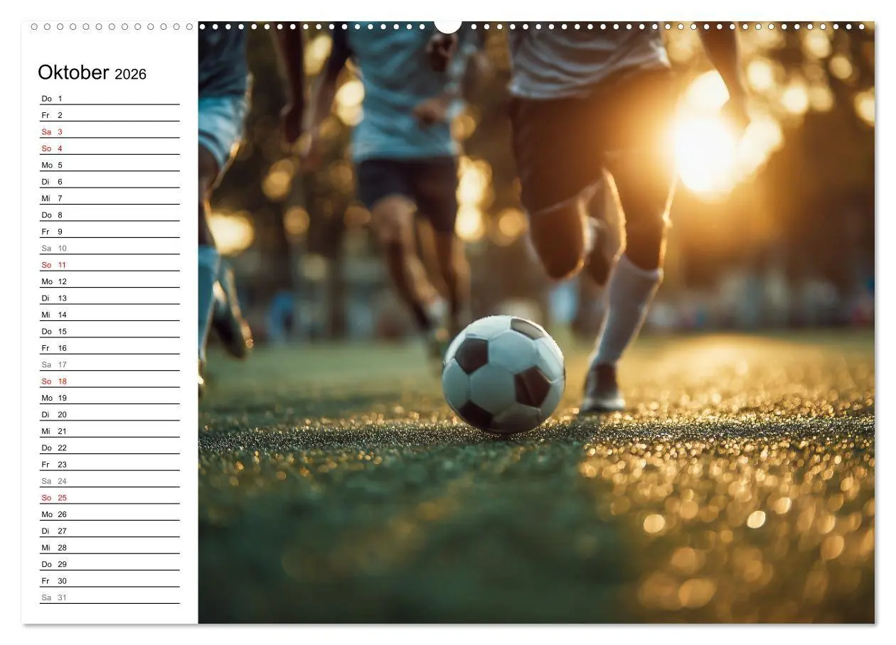 Bild: 9783516723083 | Fußball Kalender - Das Spiel unseres Lebens (hochwertiger Premium...