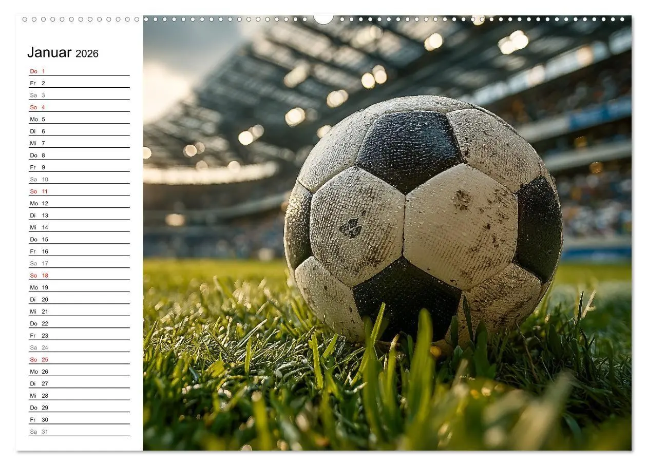 Bild: 9783516723083 | Fußball Kalender - Das Spiel unseres Lebens (hochwertiger Premium...