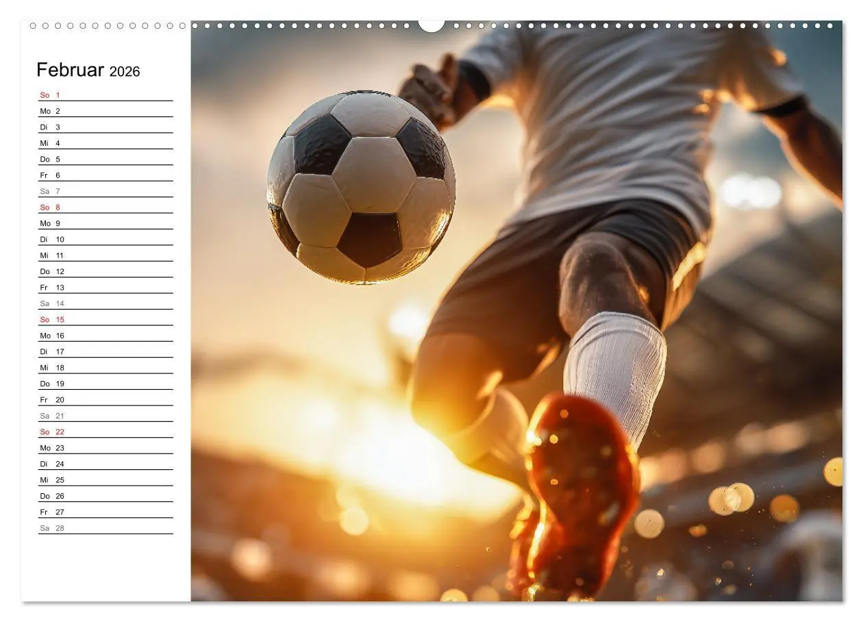 Bild: 9783516723083 | Fußball Kalender - Das Spiel unseres Lebens (hochwertiger Premium...