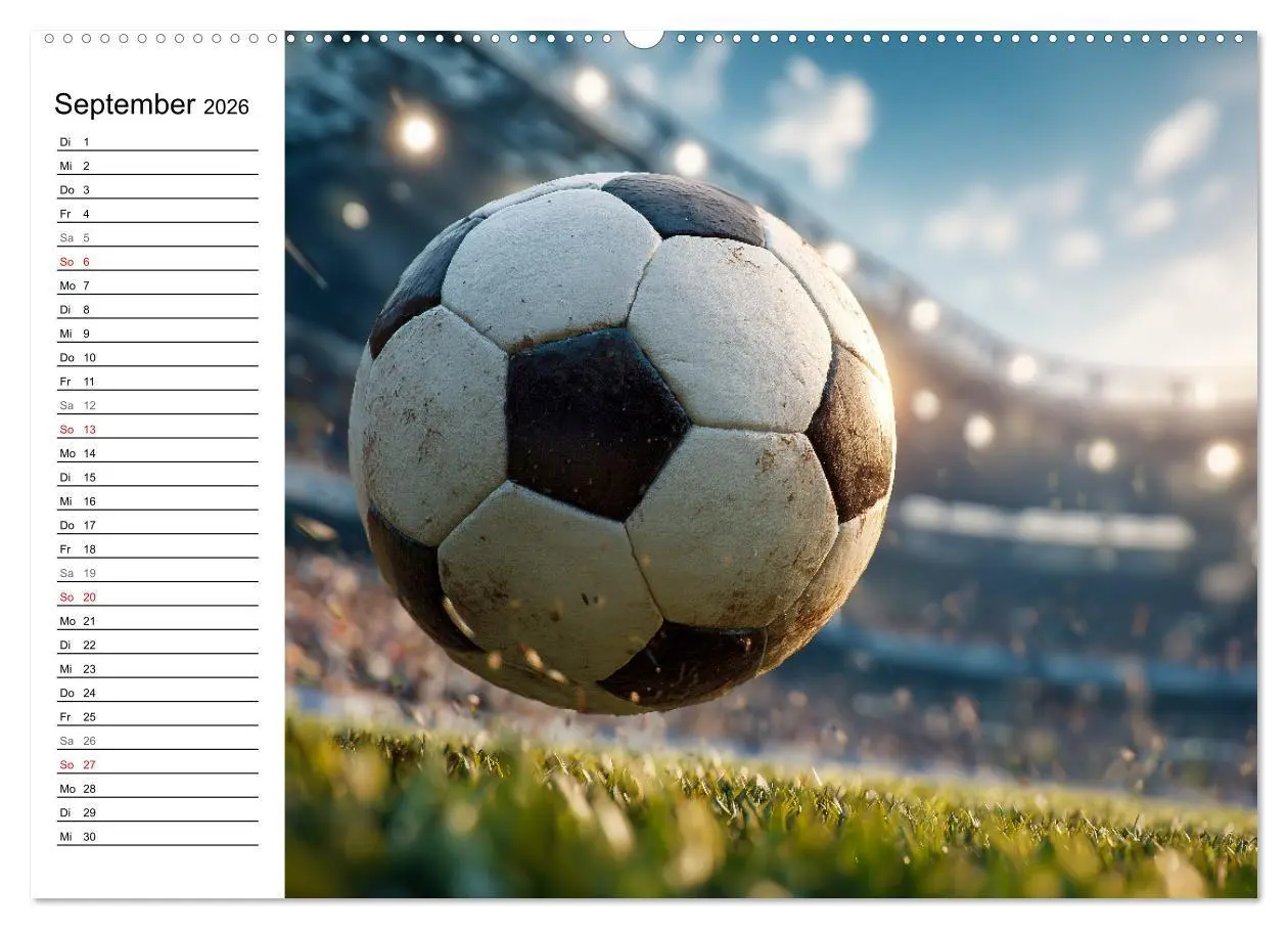 Bild: 9783516723083 | Fußball Kalender - Das Spiel unseres Lebens (hochwertiger Premium...