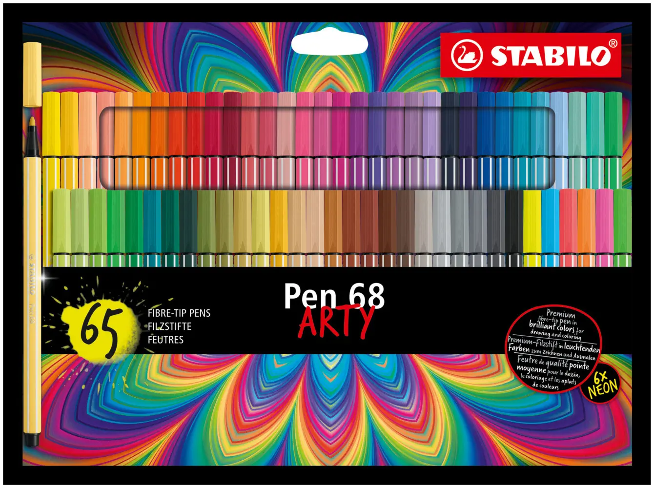 Cover: 4006381583183 | STABILO Pen 68 65er Kartonetui ARTY | In Karton | 6865/1-20 | 2022