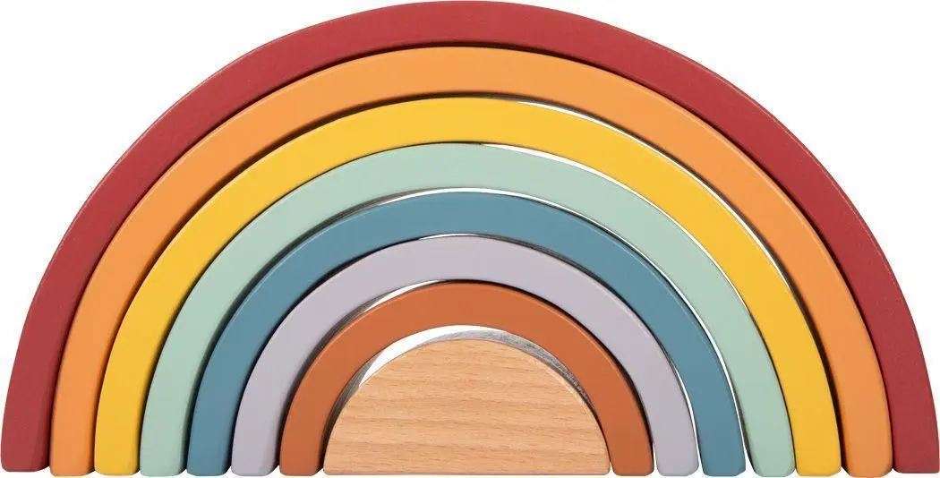 Bild: 4020972123183 | Holzbausteine Regenbogen "Safari" | 12318 | Deutsch | 2023
