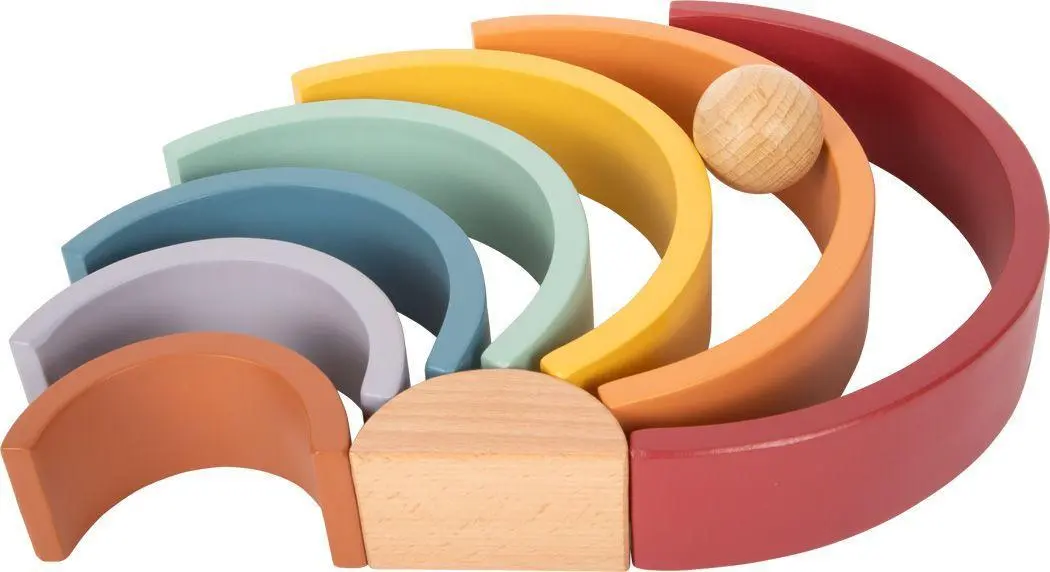 Bild: 4020972123183 | Holzbausteine Regenbogen "Safari" | 12318 | Deutsch | 2023