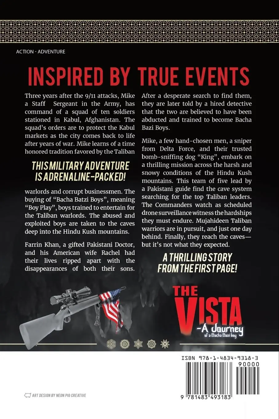 Rückseite: 9781483493183 | The Vista | A Journey of a Bacha Bazi Boy - Inspired by True Events