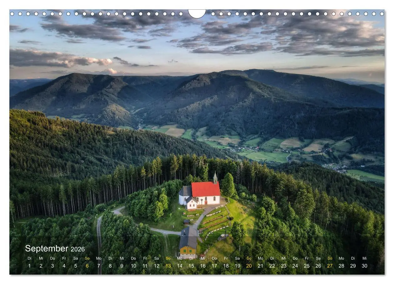 Bild: 9783457313183 | Faszination Schwarzwald (Wandkalender 2026 DIN A3 quer), CALVENDO...
