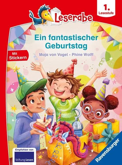 Cover: 9783473463183 | Leserabe 1. Lesestufe - Ein fantastischer Geburtstag | Maja von Vogel