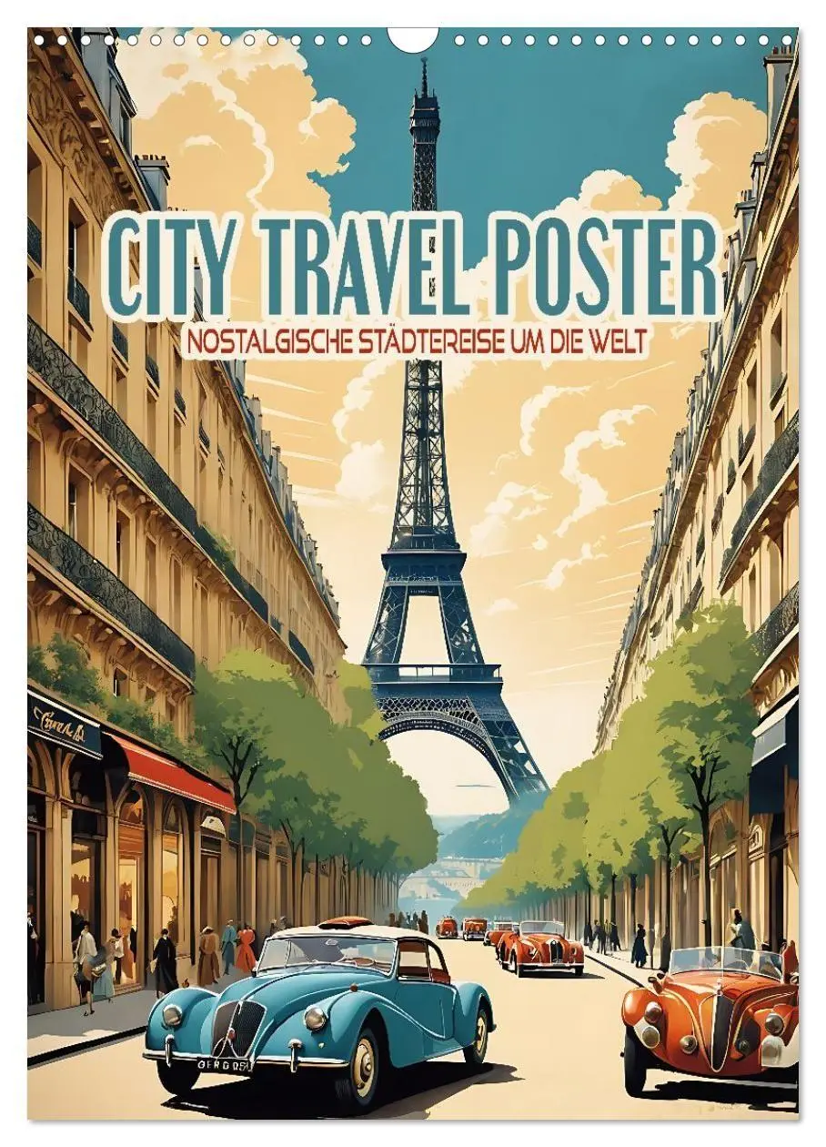 Cover: 9783516953183 | City Travel Poster - nostalgische Städtereise um die Welt...