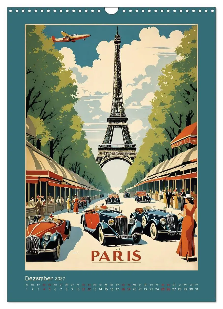 Bild: 9783516953183 | City Travel Poster - nostalgische Städtereise um die Welt...