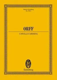 Cover: 9783795763183 | Catulli Carmina | Carl Orff | Buch | 88 S. | Latein | 1991