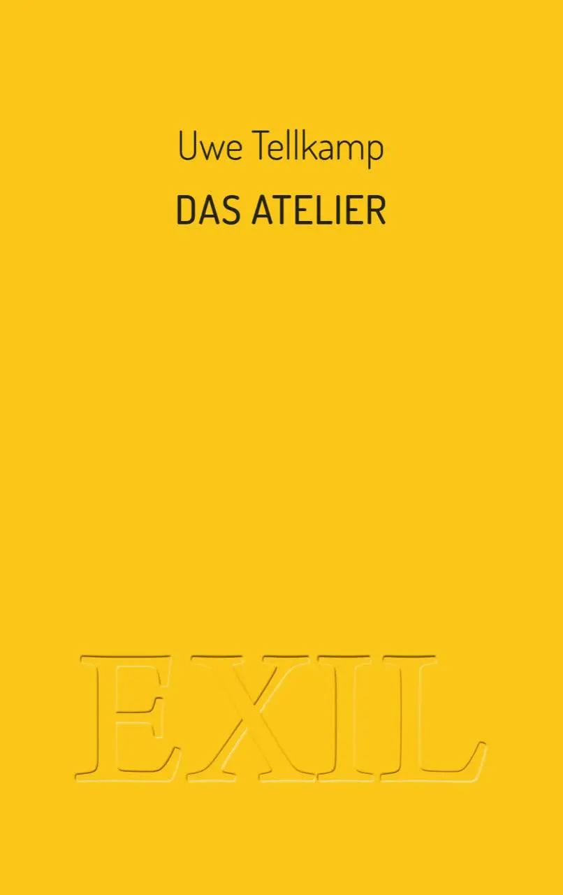 Cover: 9783982013183 | Das Atelier | Erzählung | Uwe Tellkamp | Taschenbuch | Deutsch | 2020