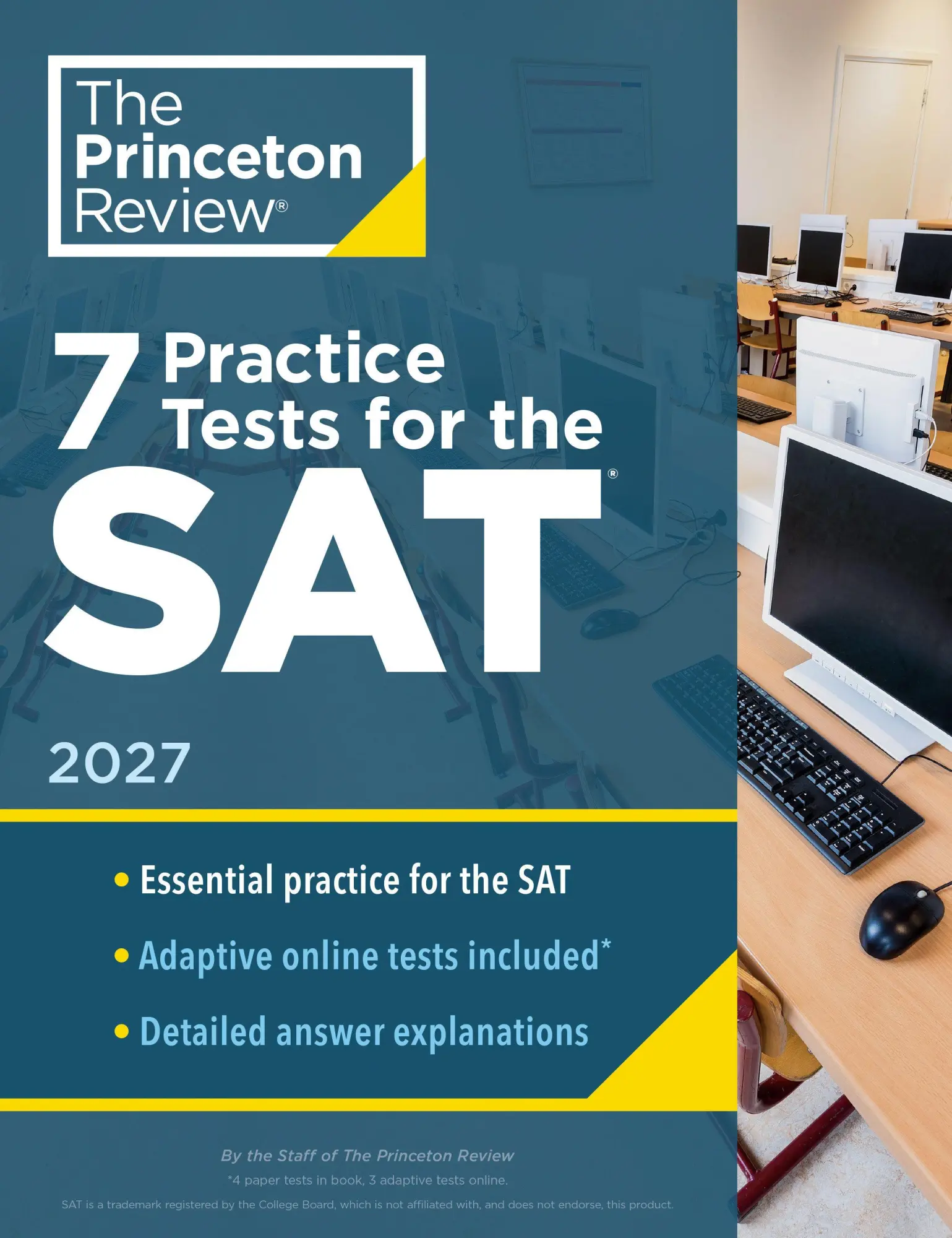 Cover: 9798217223183 | 7 Practice Tests for the SAT, 2027 | Princeton Review | Taschenbuch