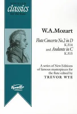 Cover: 9780853603283 | Flute Concerto No. 2 in D, K314 and Andante in C, K315: Novello...
