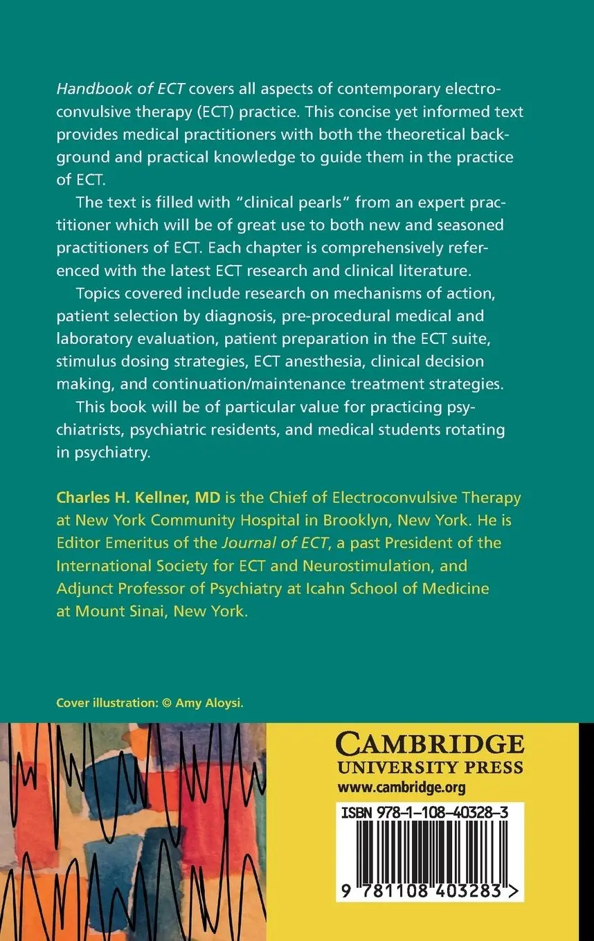 Rückseite: 9781108403283 | Handbook of ECT | Charles H. Kellner | Taschenbuch | Englisch | 2018