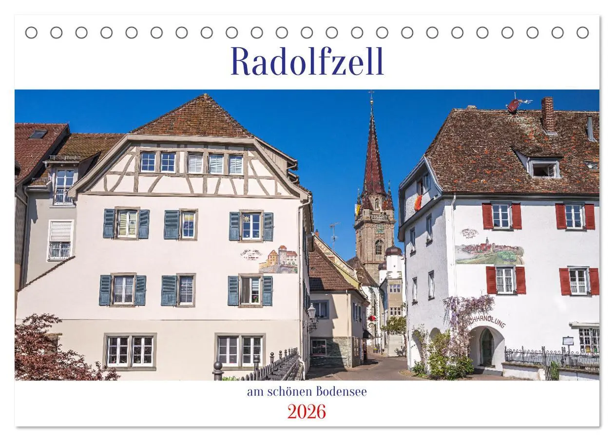 Cover: 9783457543283 | Radolfzell am schönen Bodensee (Tischkalender 2026 DIN A5 quer),...