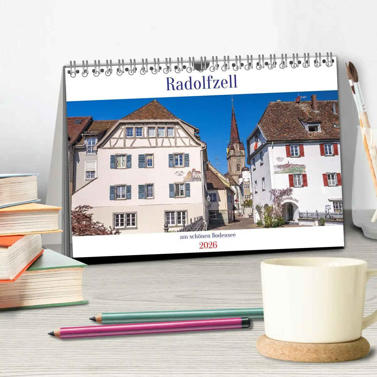 Bild: 9783457543283 | Radolfzell am schönen Bodensee (Tischkalender 2026 DIN A5 quer),...