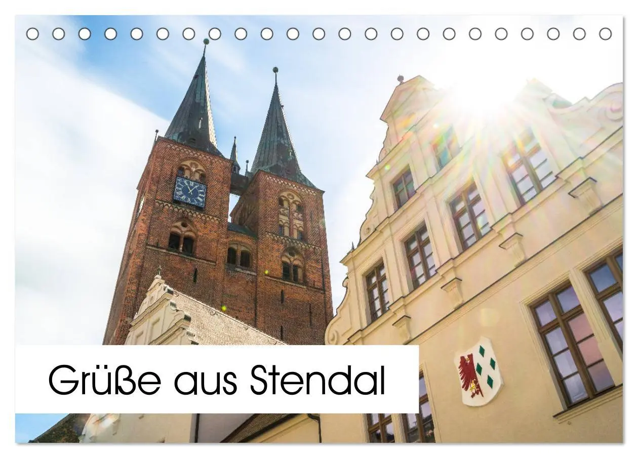 Cover: 9783457853283 | Grüße aus Stendal: Kalender 2026 (Tischkalender 2026 DIN A5 quer),...