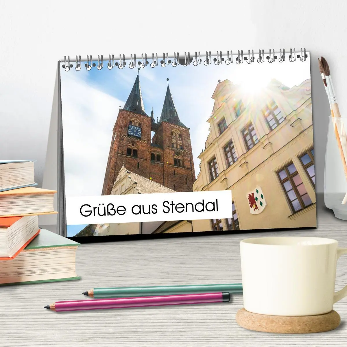 Bild: 9783457853283 | Grüße aus Stendal: Kalender 2026 (Tischkalender 2026 DIN A5 quer),...