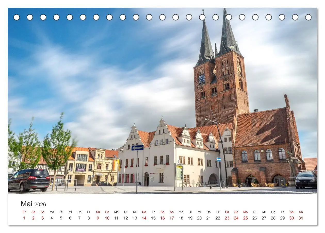 Bild: 9783457853283 | Grüße aus Stendal: Kalender 2026 (Tischkalender 2026 DIN A5 quer),...