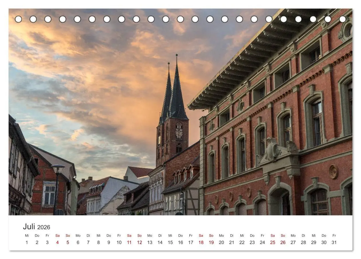 Bild: 9783457853283 | Grüße aus Stendal: Kalender 2026 (Tischkalender 2026 DIN A5 quer),...