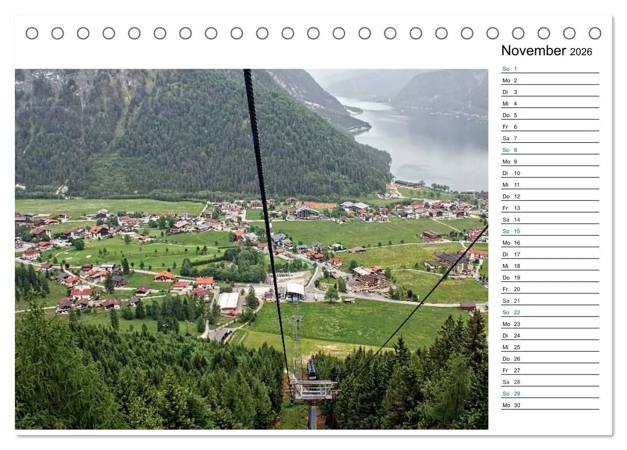 Bild: 9783516013283 | Pertisau am Achensee (Tischkalender 2026 DIN A5 quer), CALVENDO...