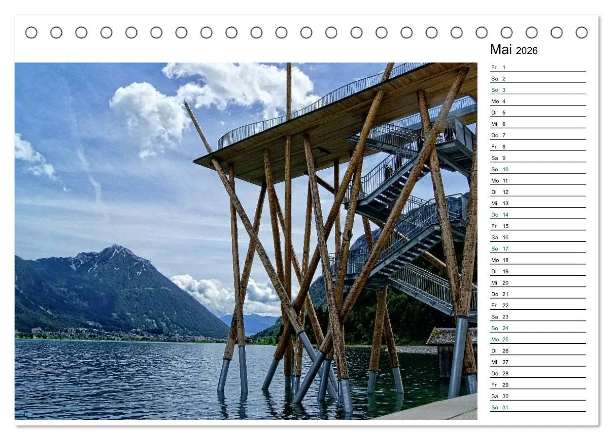 Bild: 9783516013283 | Pertisau am Achensee (Tischkalender 2026 DIN A5 quer), CALVENDO...