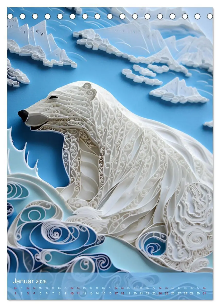 Bild: 9783516323283 | Wunder aus Papier (Tischkalender 2026 DIN A5 hoch), CALVENDO...