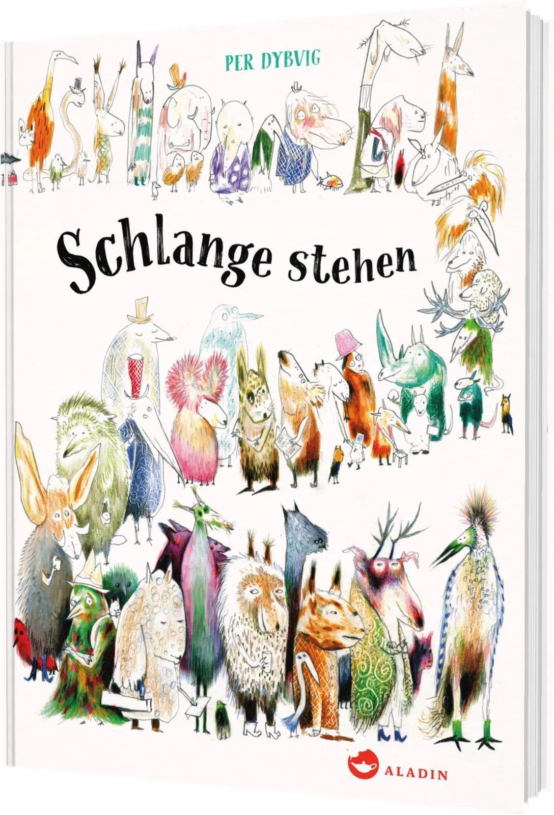 Cover: 9783848903283 | Schlange stehen | Witziges Bilderbuchabenteuer mit großartigen Tieren