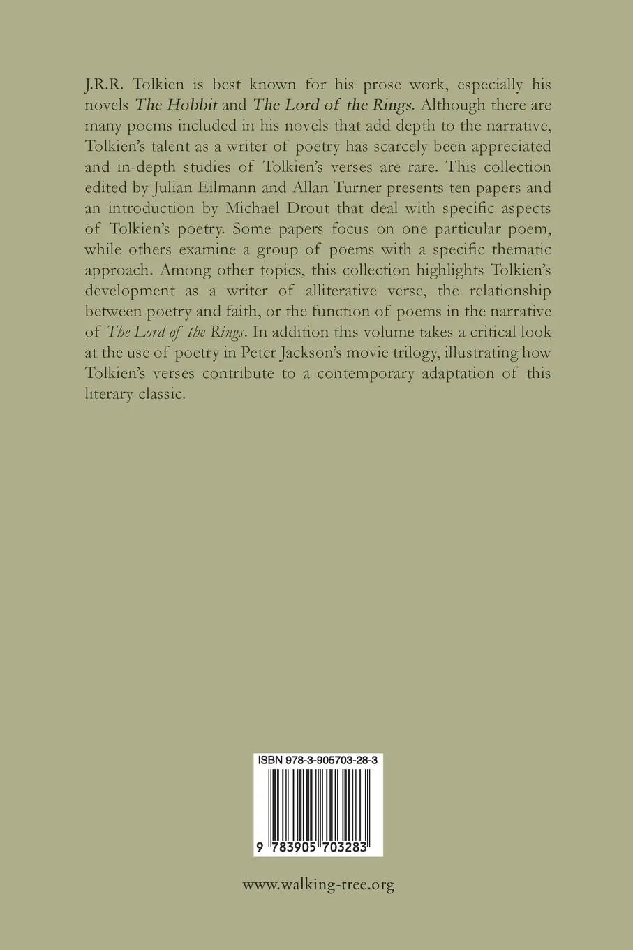 Rückseite: 9783905703283 | Tolkien's Poetry | Julian Tim Morton Eilmann (u. a.) | Taschenbuch